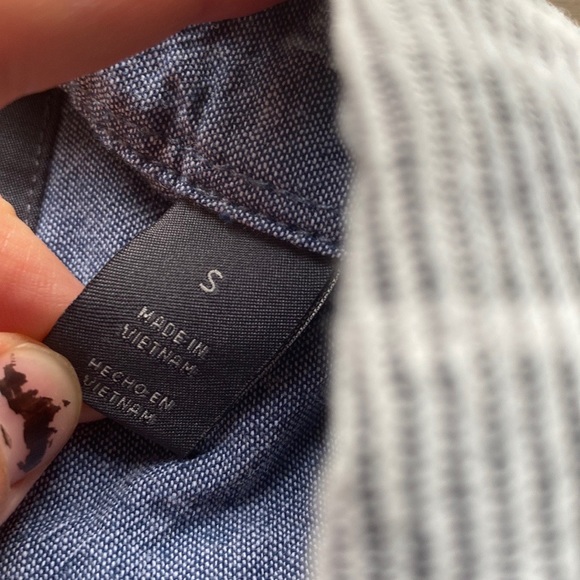 Legacy Copper & Oak small corduroy 100% cotton casual button down plaid - Picture 7 of 12